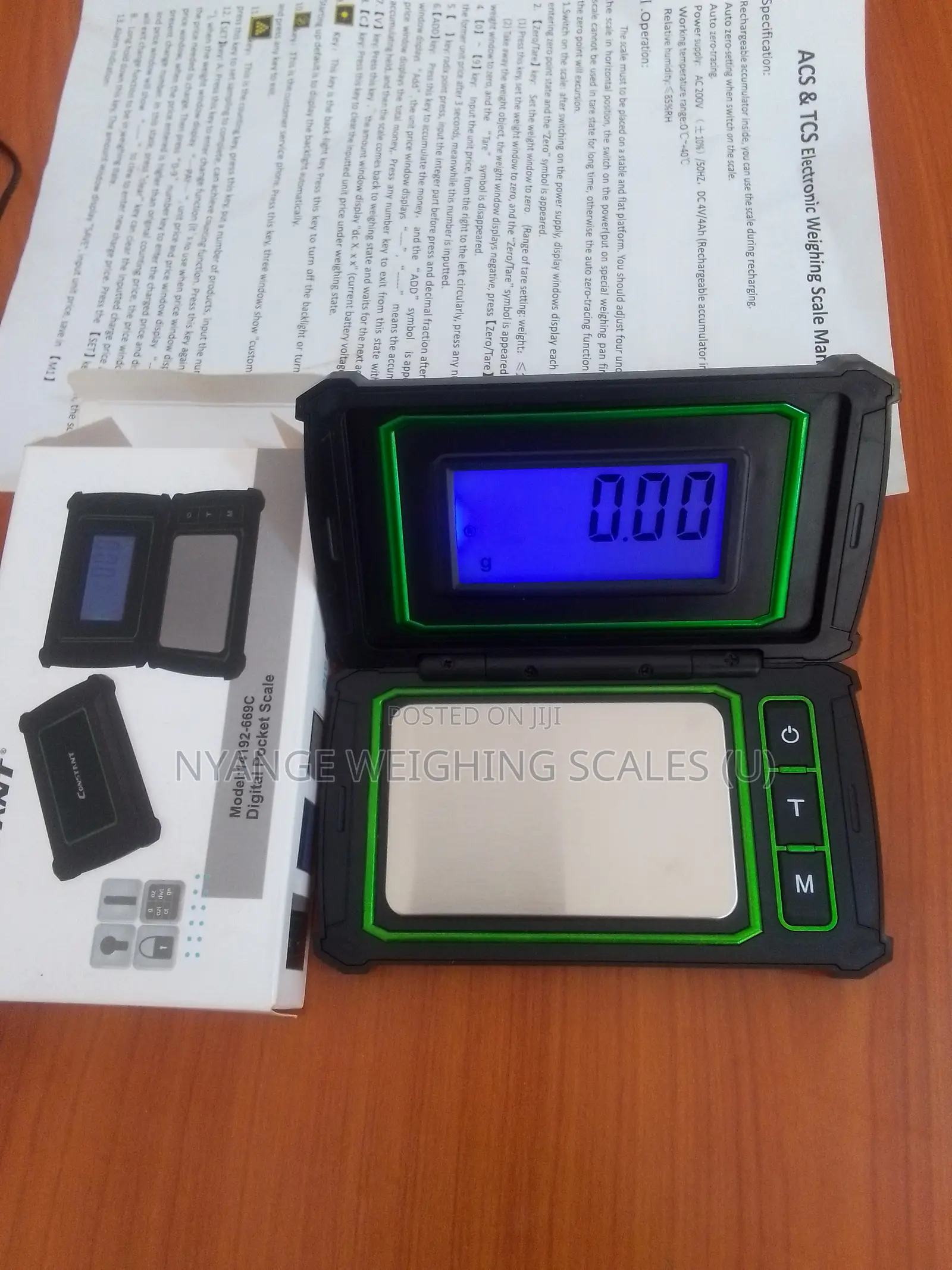 Pocket Reasonable Price Weighing Scale 500g/0.01g Gold Weighing Scale