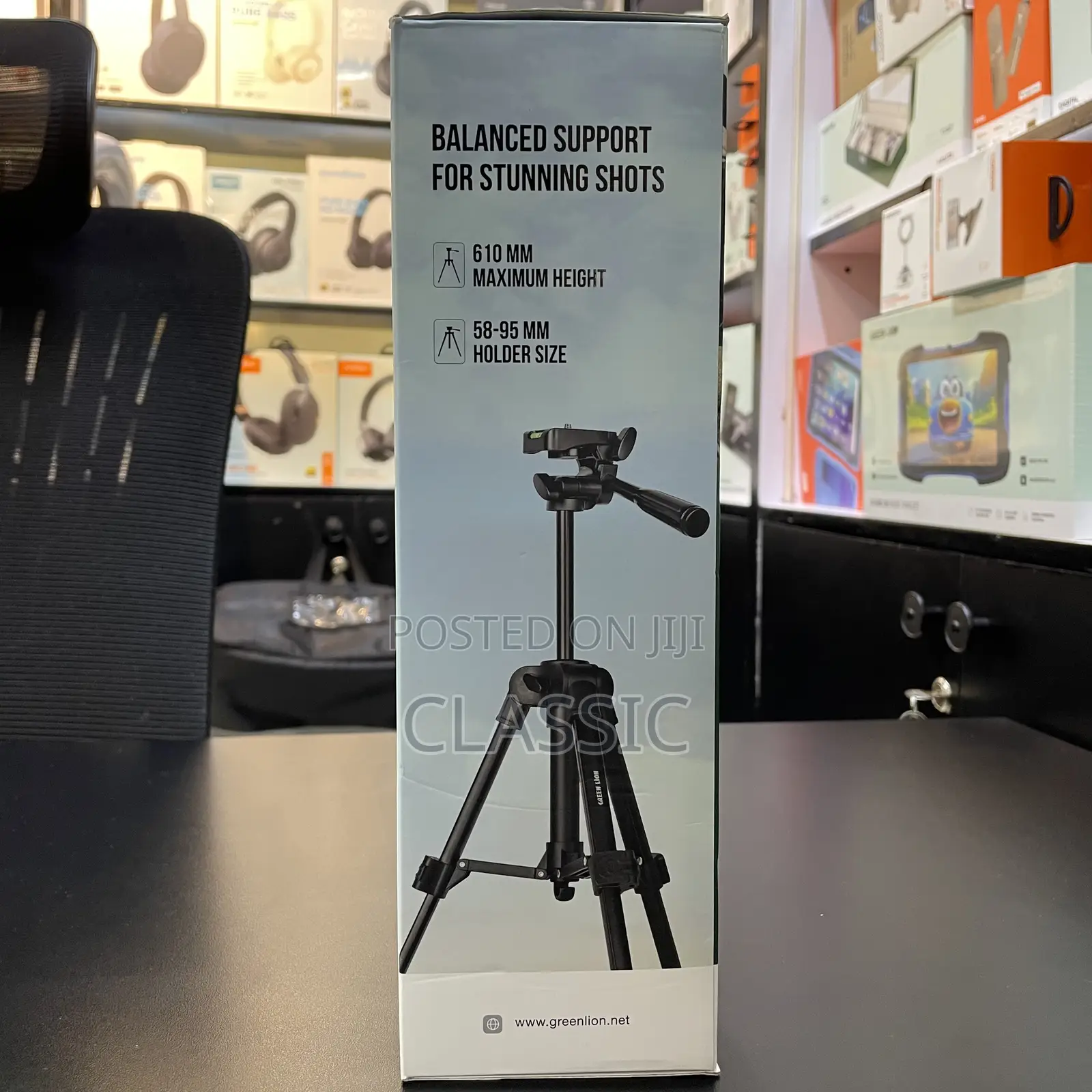 Green Lion GTP-50 Professional Aluminum Tripod