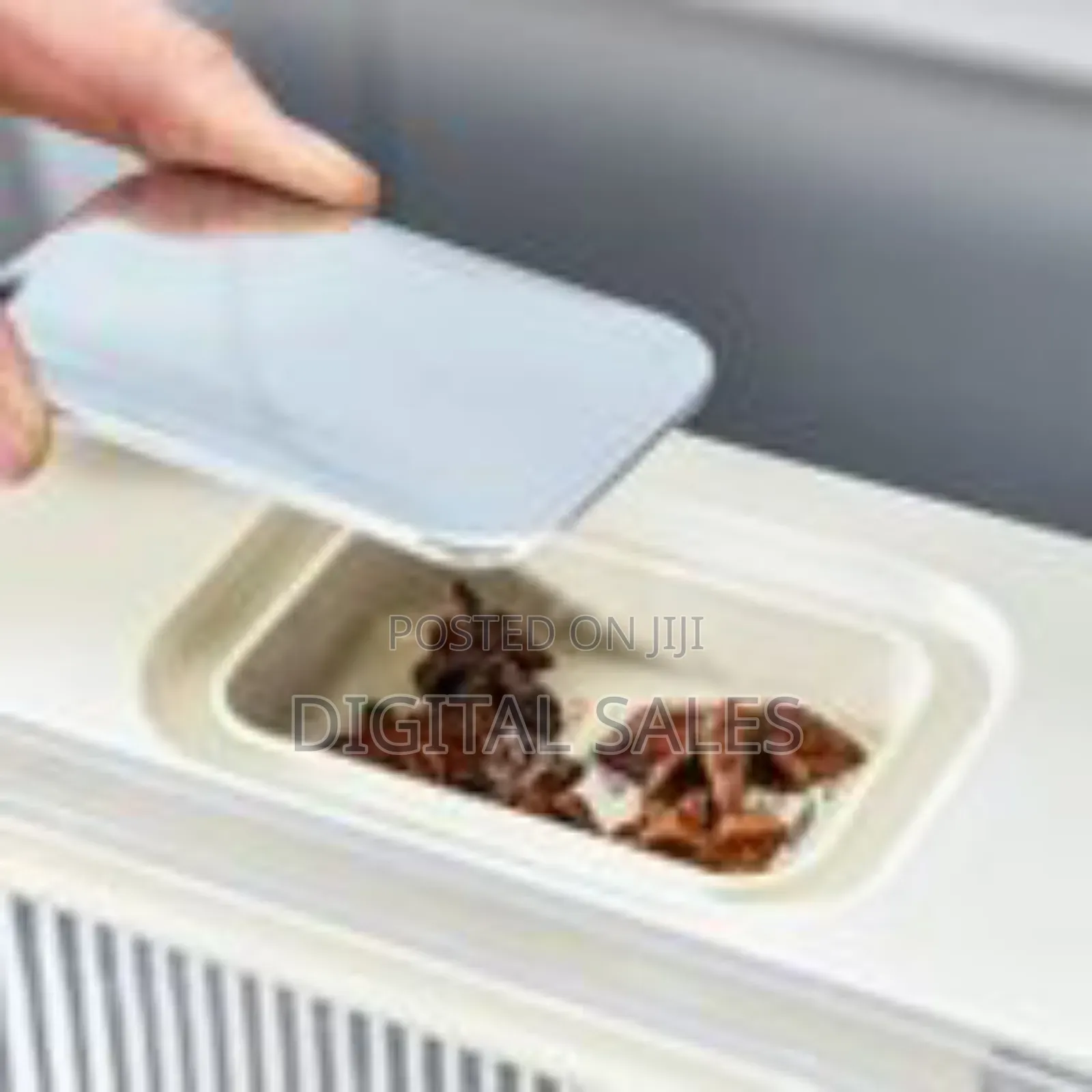 10 Litre Dry Food Dispenser Container Flip Transparent Kitchen Sealed