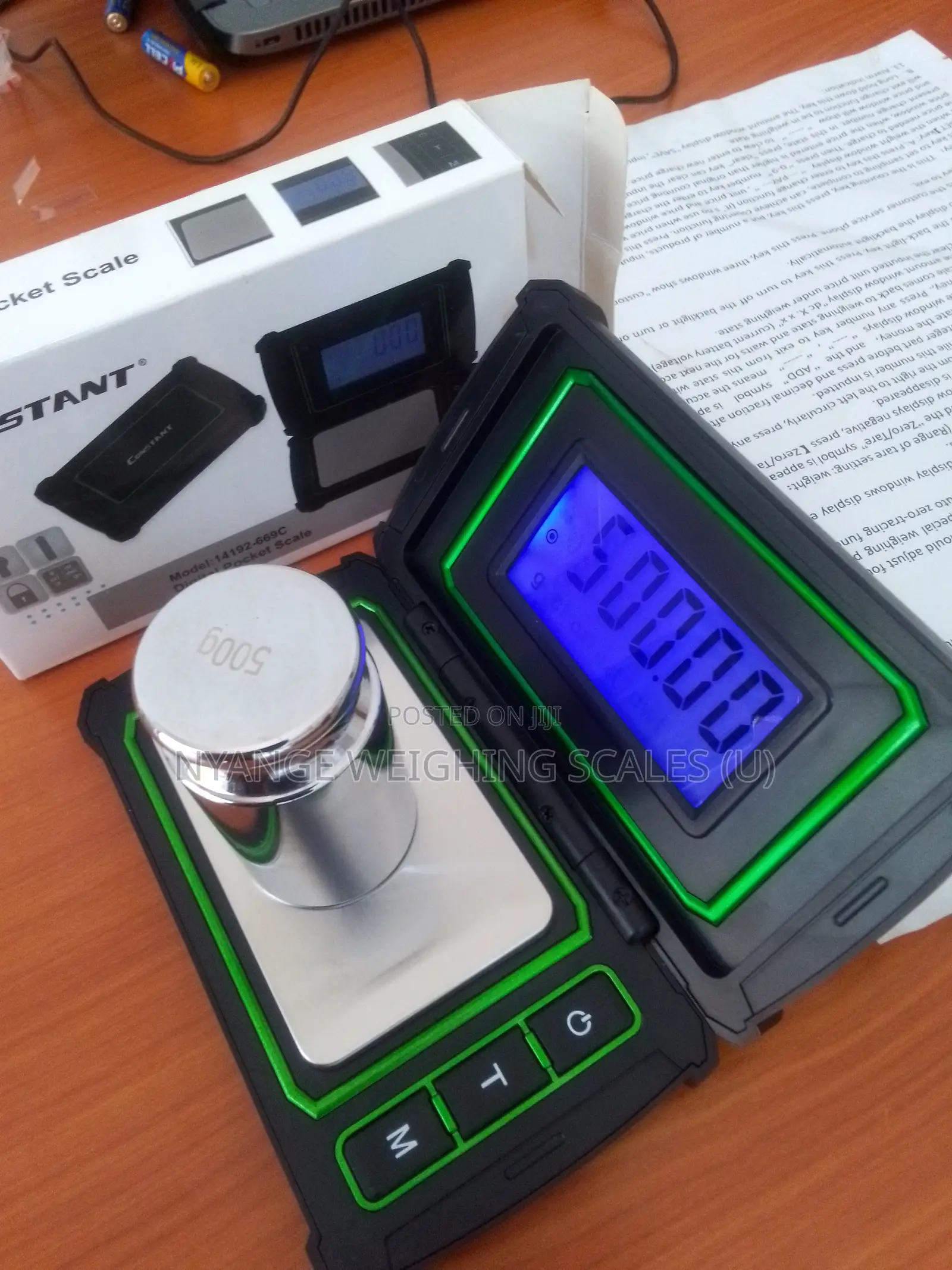Digital Weighing Scale 500g/0.01 Weigh Portable Digital Weighing Scale