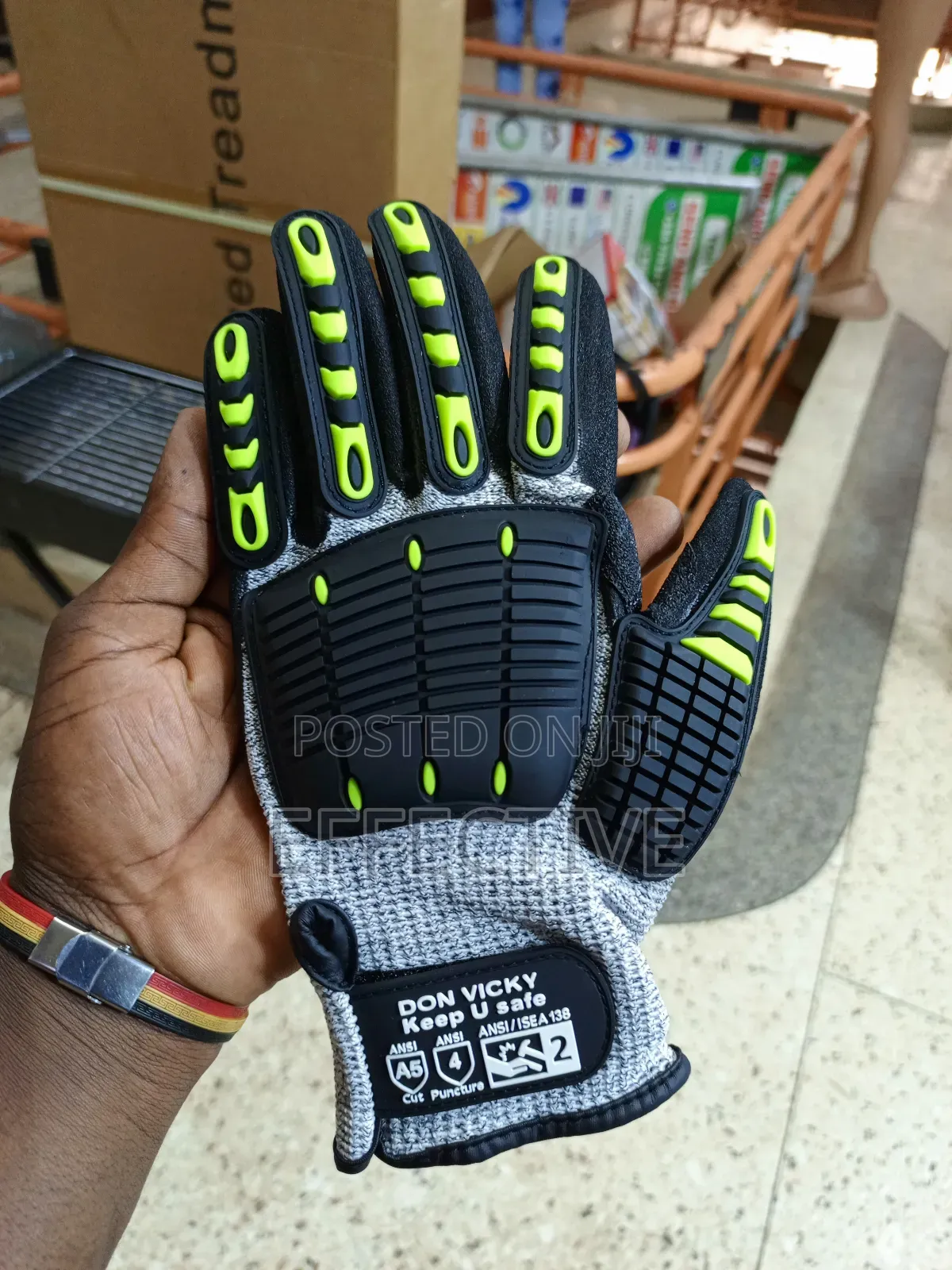 Don Vicky Anti-impact Safety Gloves.