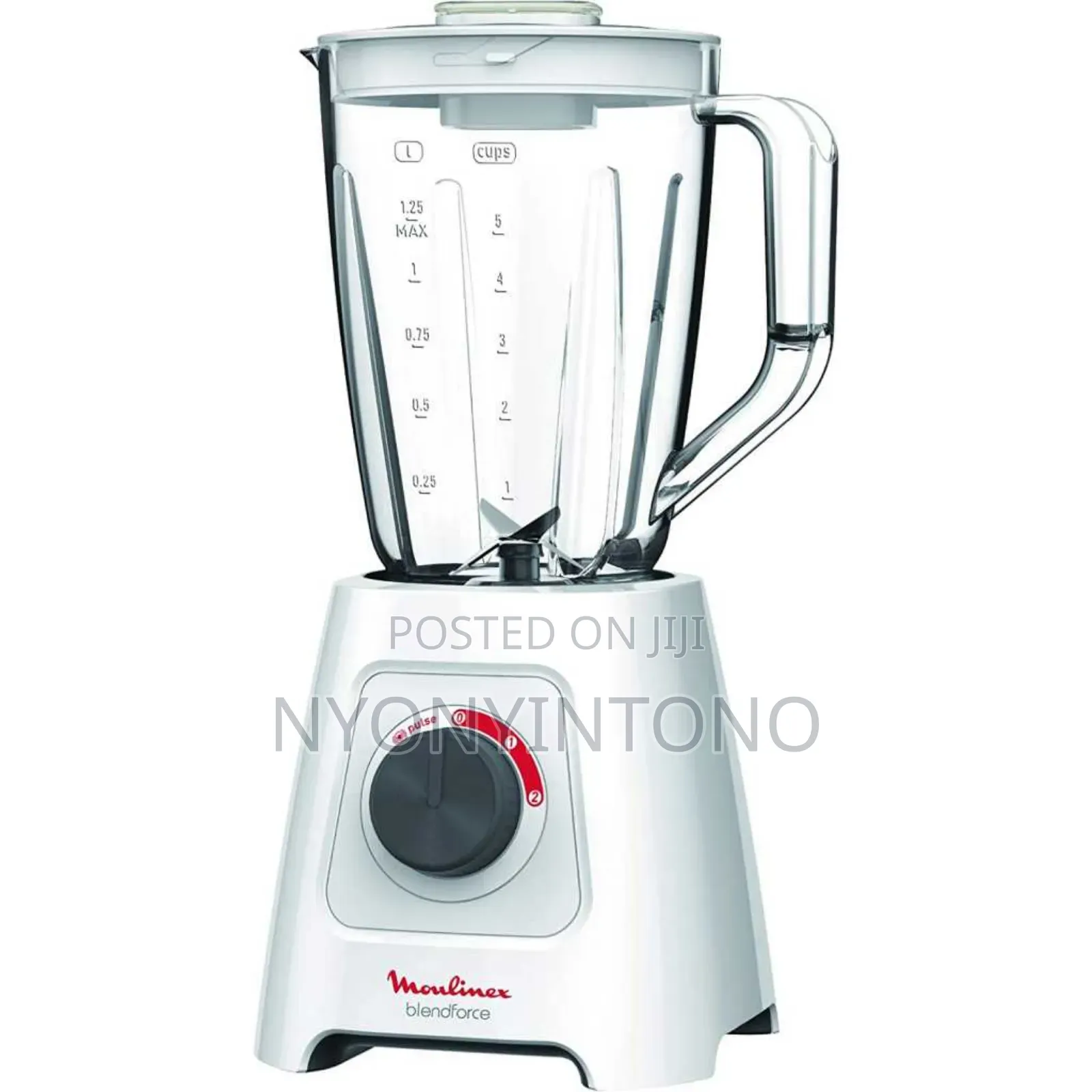 Moulinex 3-in-1 600w Blender With 2 Attachments Lm423127