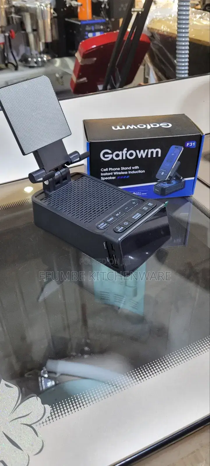 Phone Stand With Bluetooth
