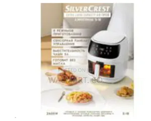 Silver Crest 8 in 1 Air Fryer Digital Led Display Digital Pan