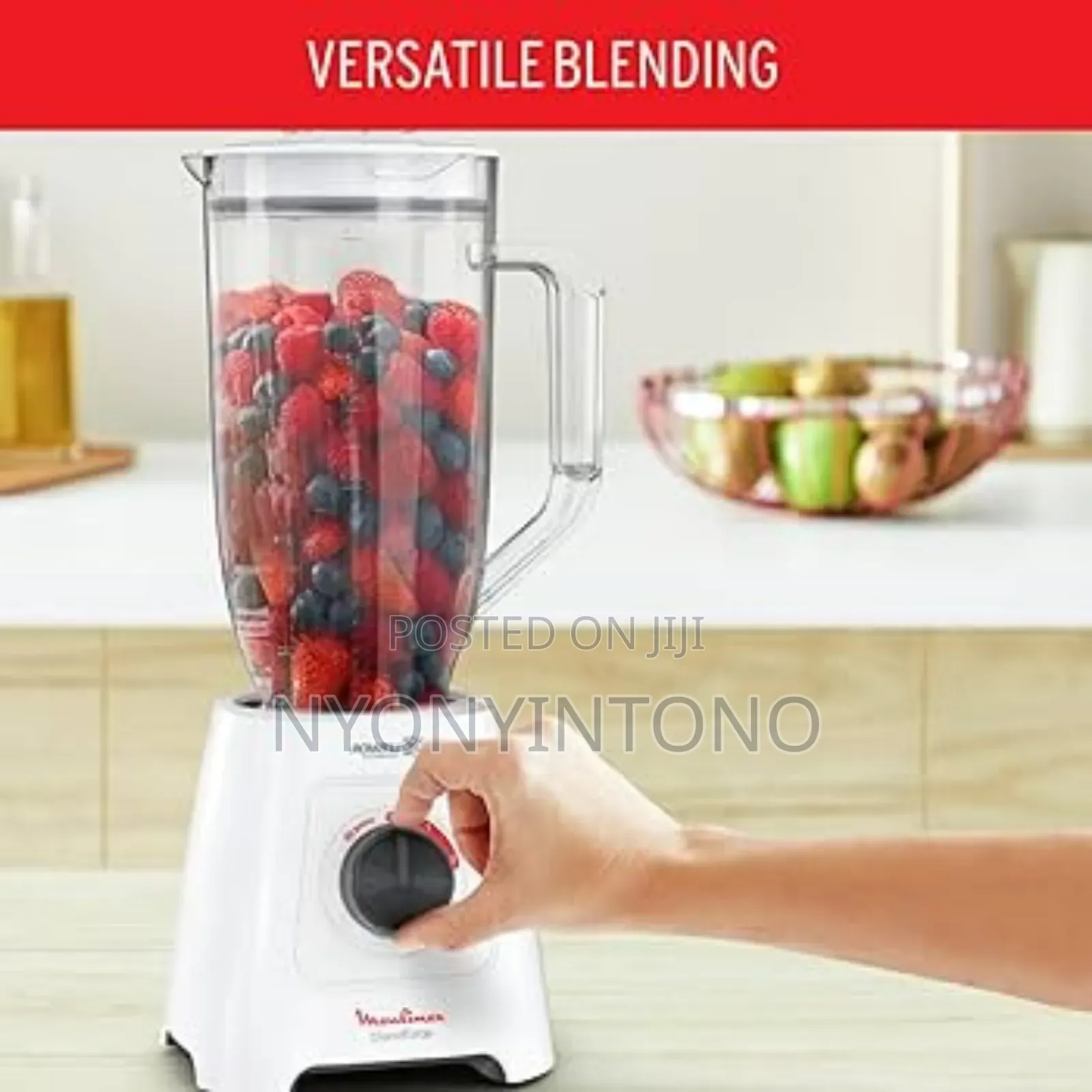 Moulinex 600w 2.8l Heavy-Duty Blender Lm458127