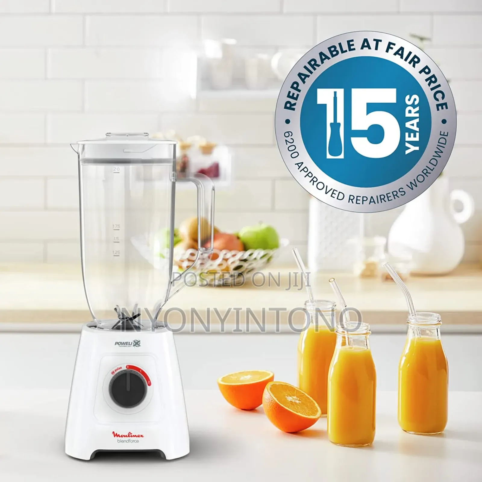 Moulinex 600w 2.8l Heavy-Duty Blender Lm458127