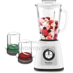 Moulinex 700w 1.75l Glass Jug Powerful and Durable Blender Lm438127