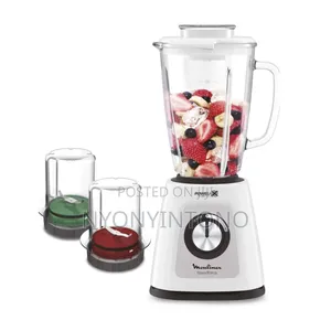 Moulinex 700w 1.75l Glass Jug Powerful and Durable Blender Lm438127