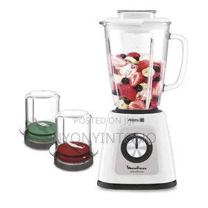 Moulinex 700w 1.75l Glass Jug Powerful and Durable Blender Lm438127