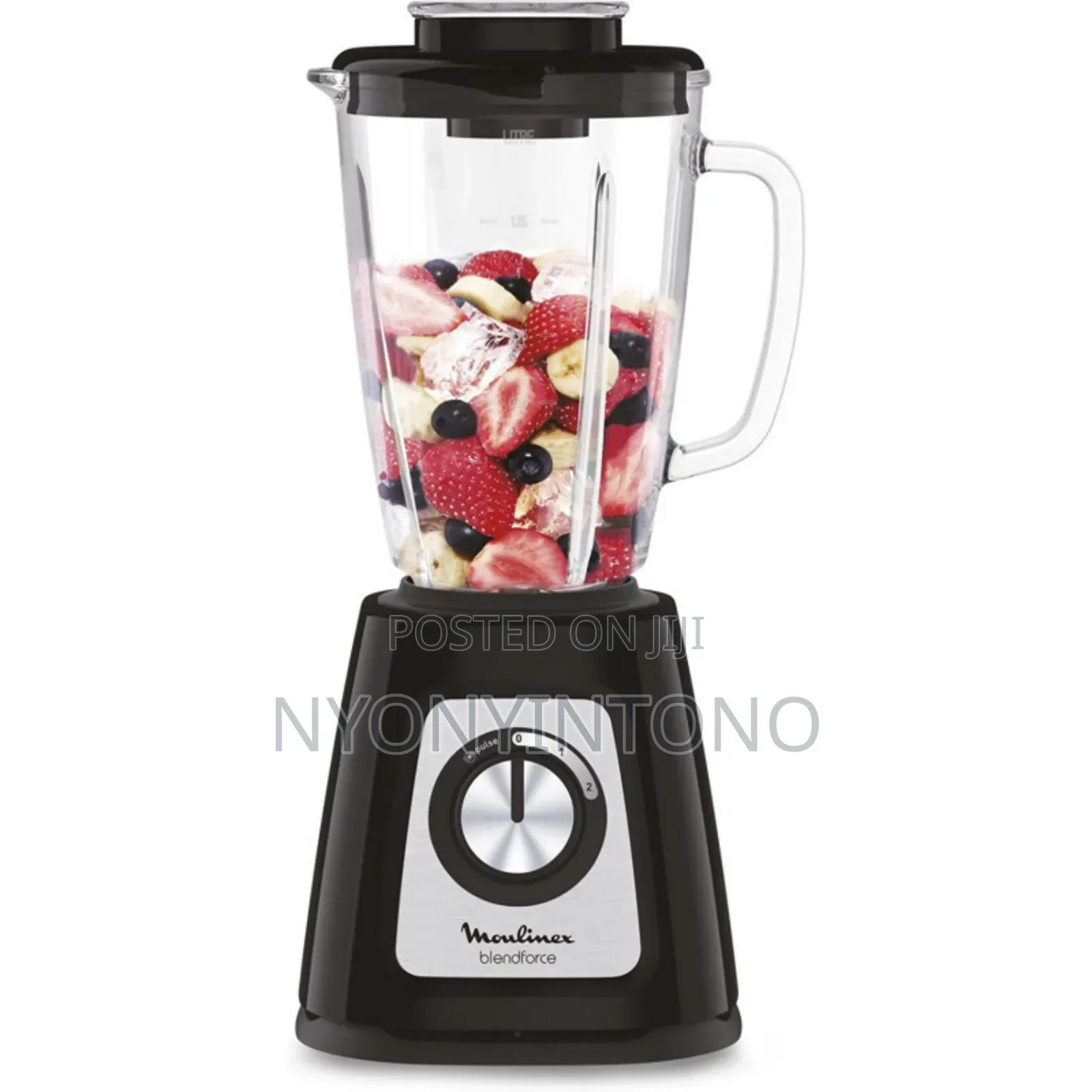 Moulinex 700w 1.75l Glass Jug Powerful and Durable Blender Lm438127