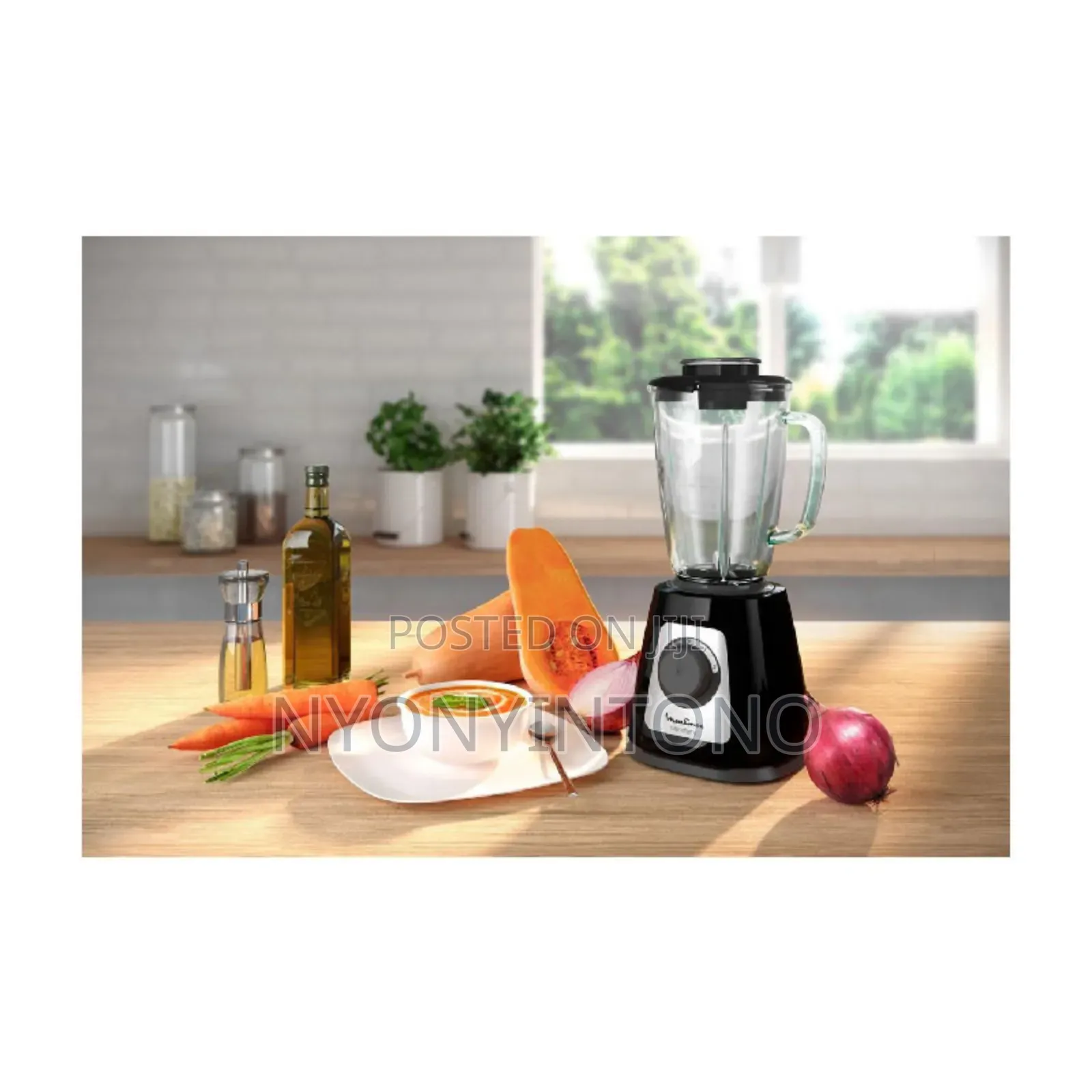 Moulinex 700w 1.75l Glass Jug Powerful and Durable Blender Lm438127