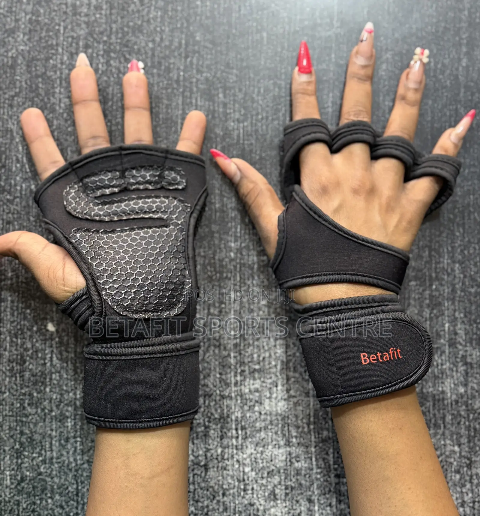 Open Gym Gloves (Black)