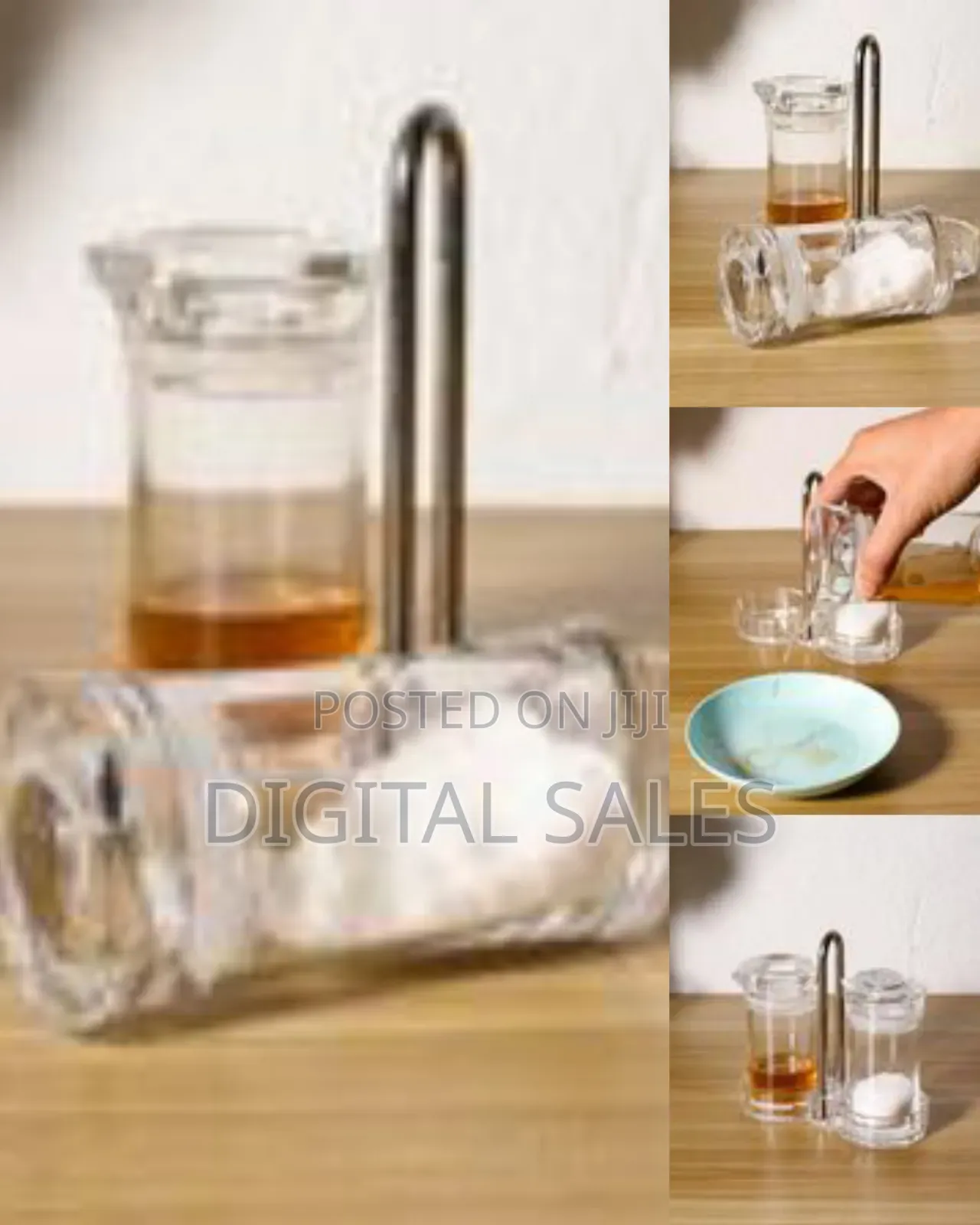 Oil Vinegar Dispensers Acrylic Soy Sauce Bottle Oil Bottle