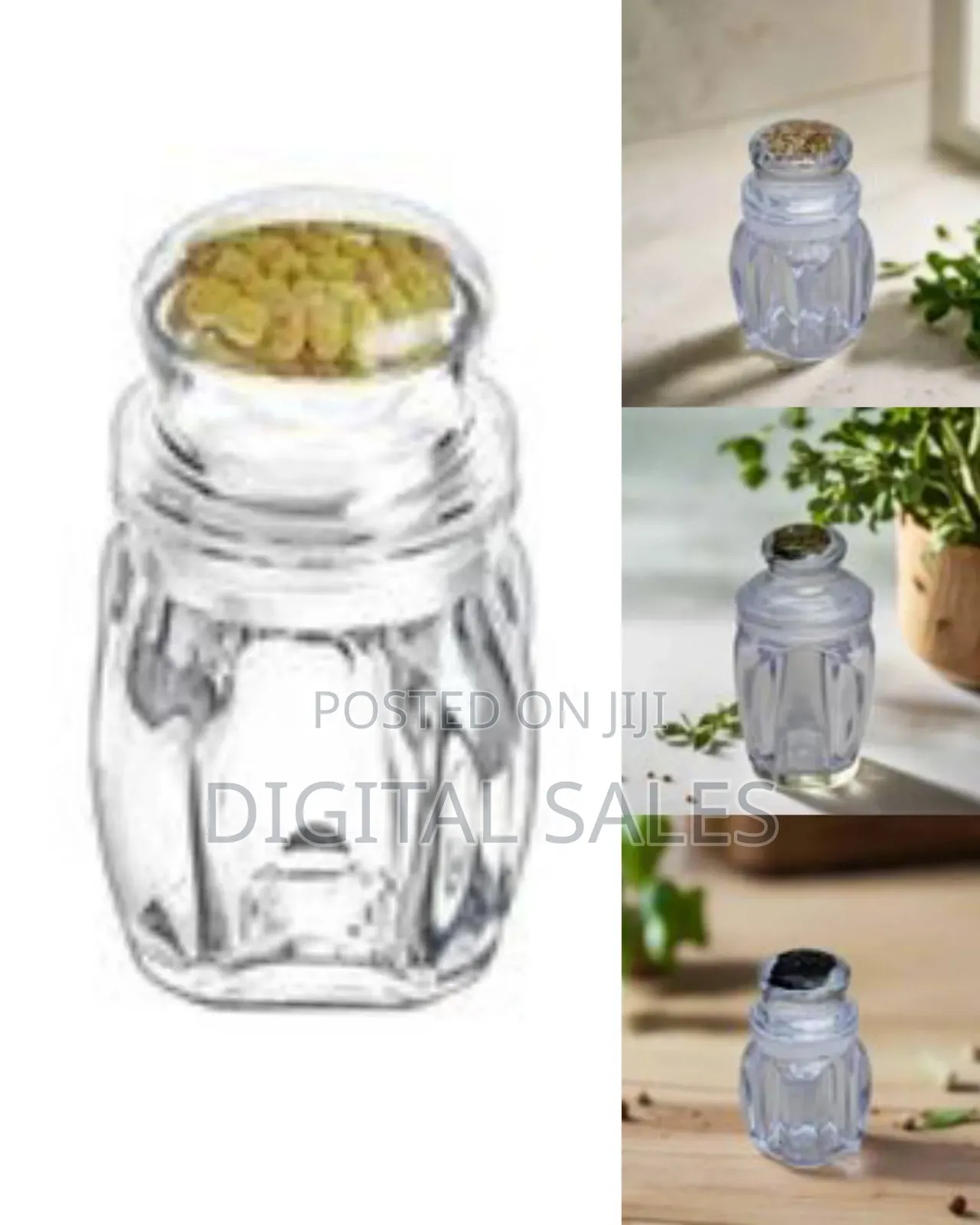 Clear Seal Silicone Mini Acrylic Canister Sealing Tank for Sugar