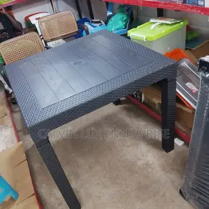 Black Table Plastic