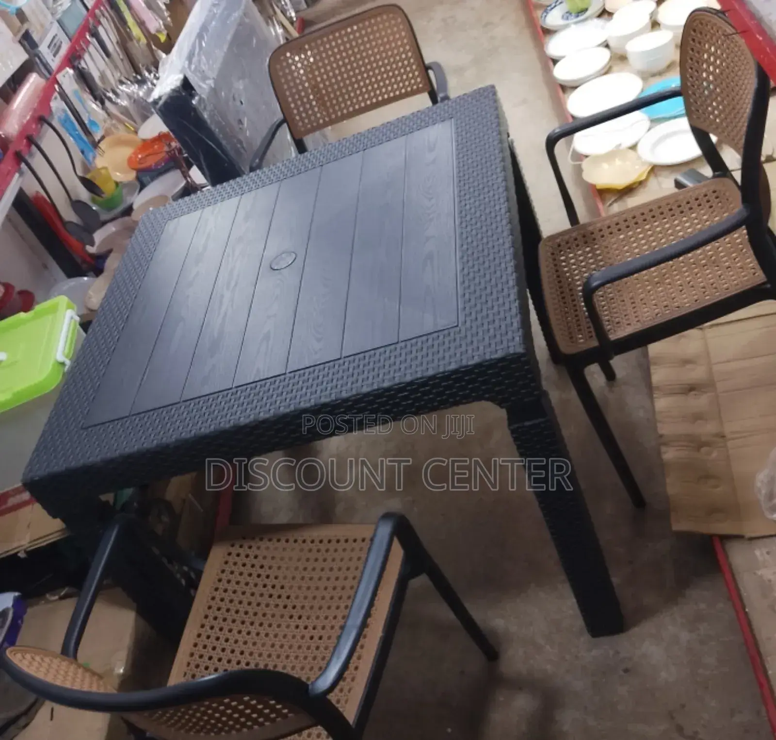 Black Table Plastic