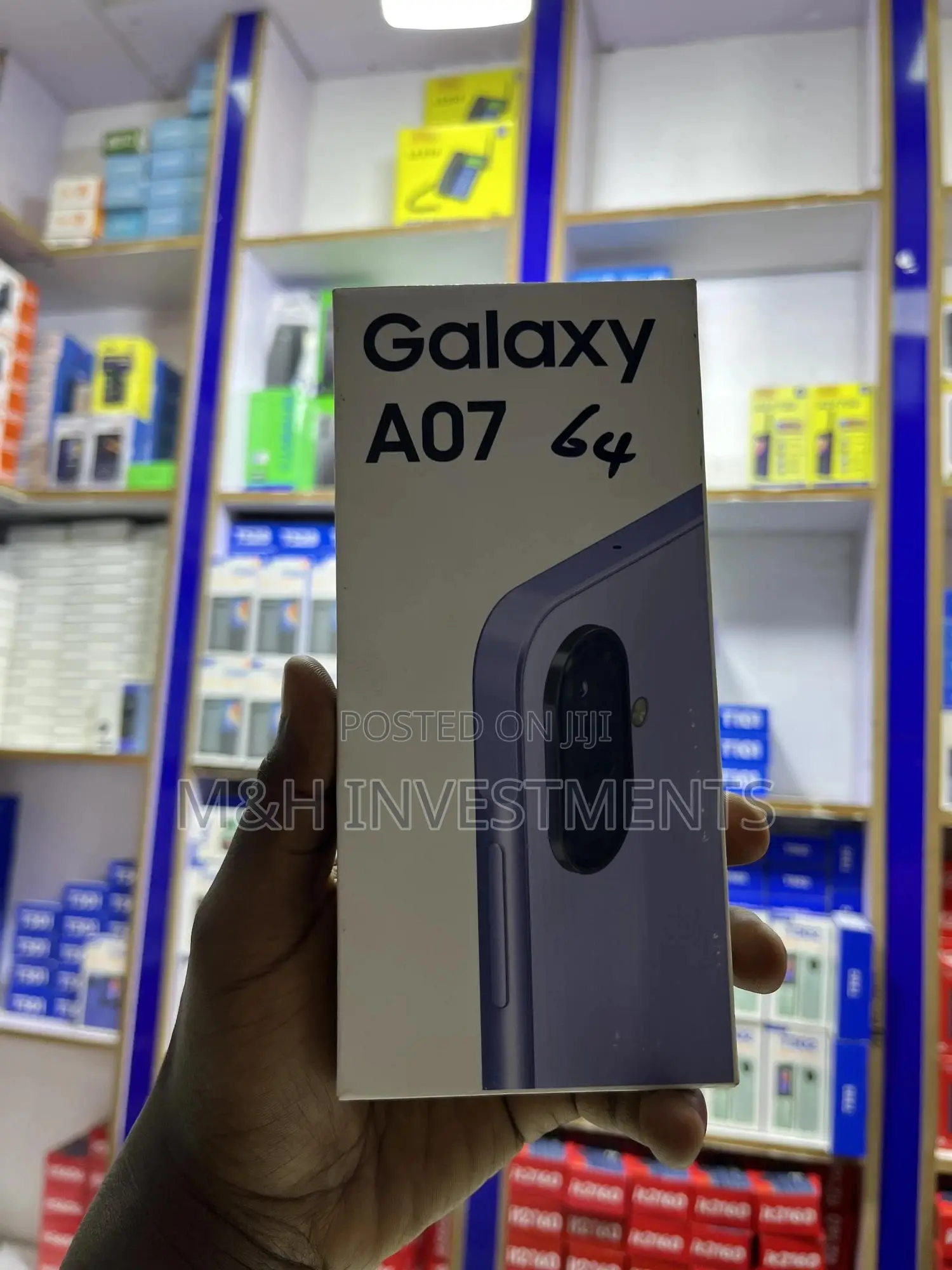 New Samsung Galaxy A07 4G 64 GB Black