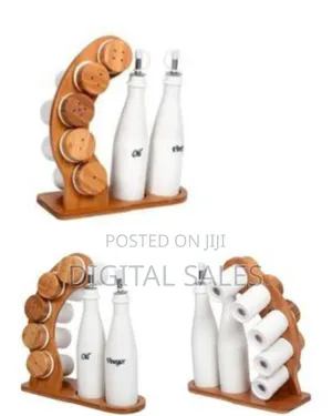Vellex New Modern Spice Containers Pepper Box Salt Shaker Condiment