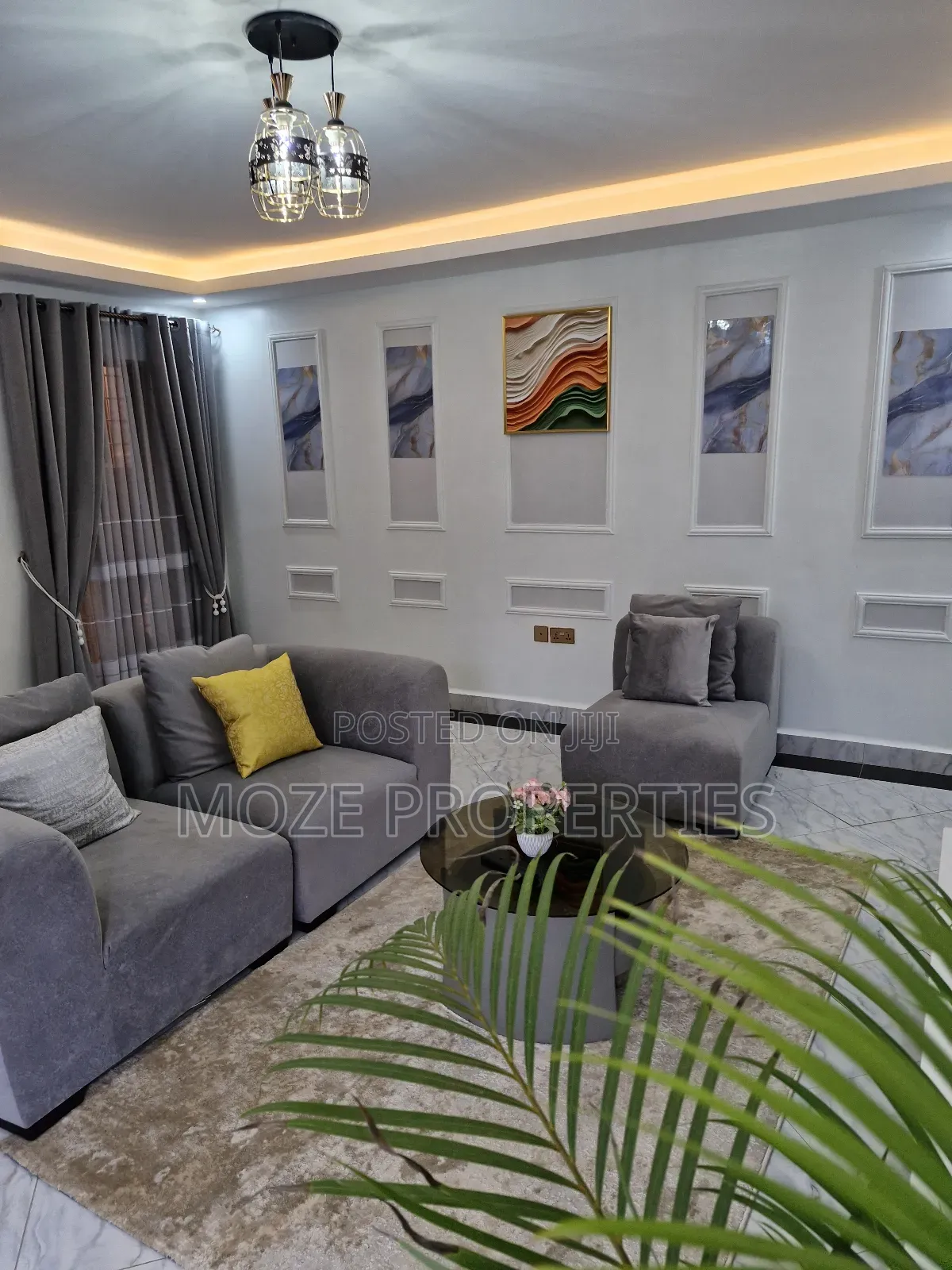 Furnished 1bdrm Apartment in Kireka Kyambogo Road, Central Division