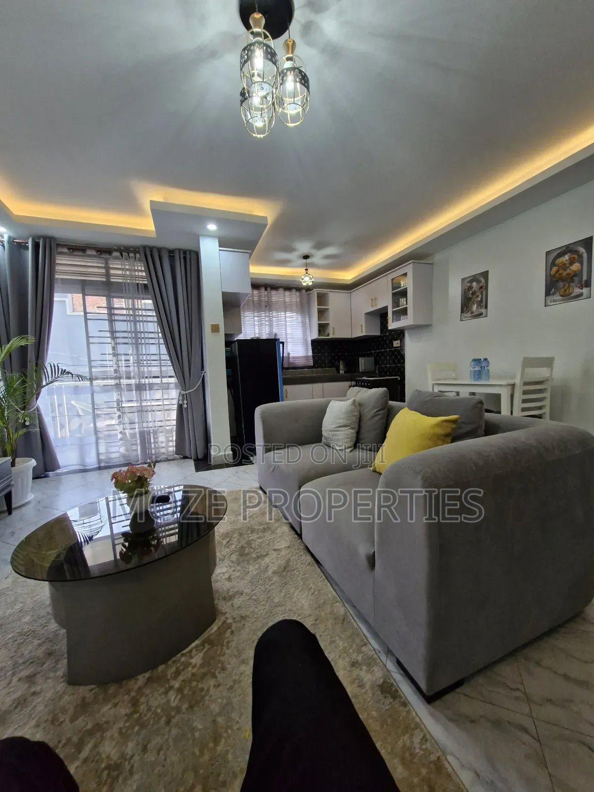 Furnished 1bdrm Apartment in Kireka Kyambogo Road, Central Division