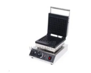 Commercial 2 PCS Non Stick Square Shaped 1500w Electric Waffle Maker