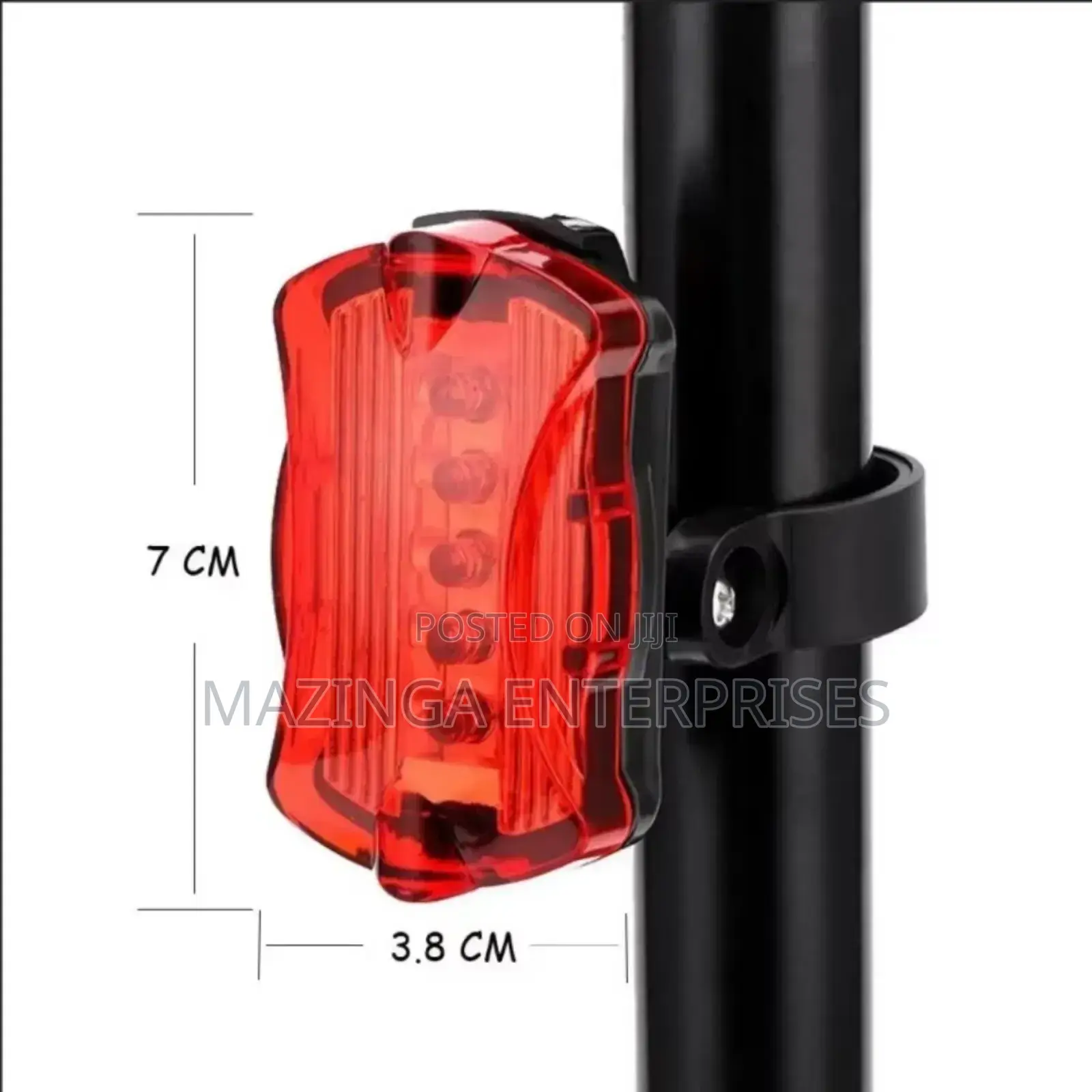 Led Front And Back All-purpose Bike Bicycle Warning Flashlight Set