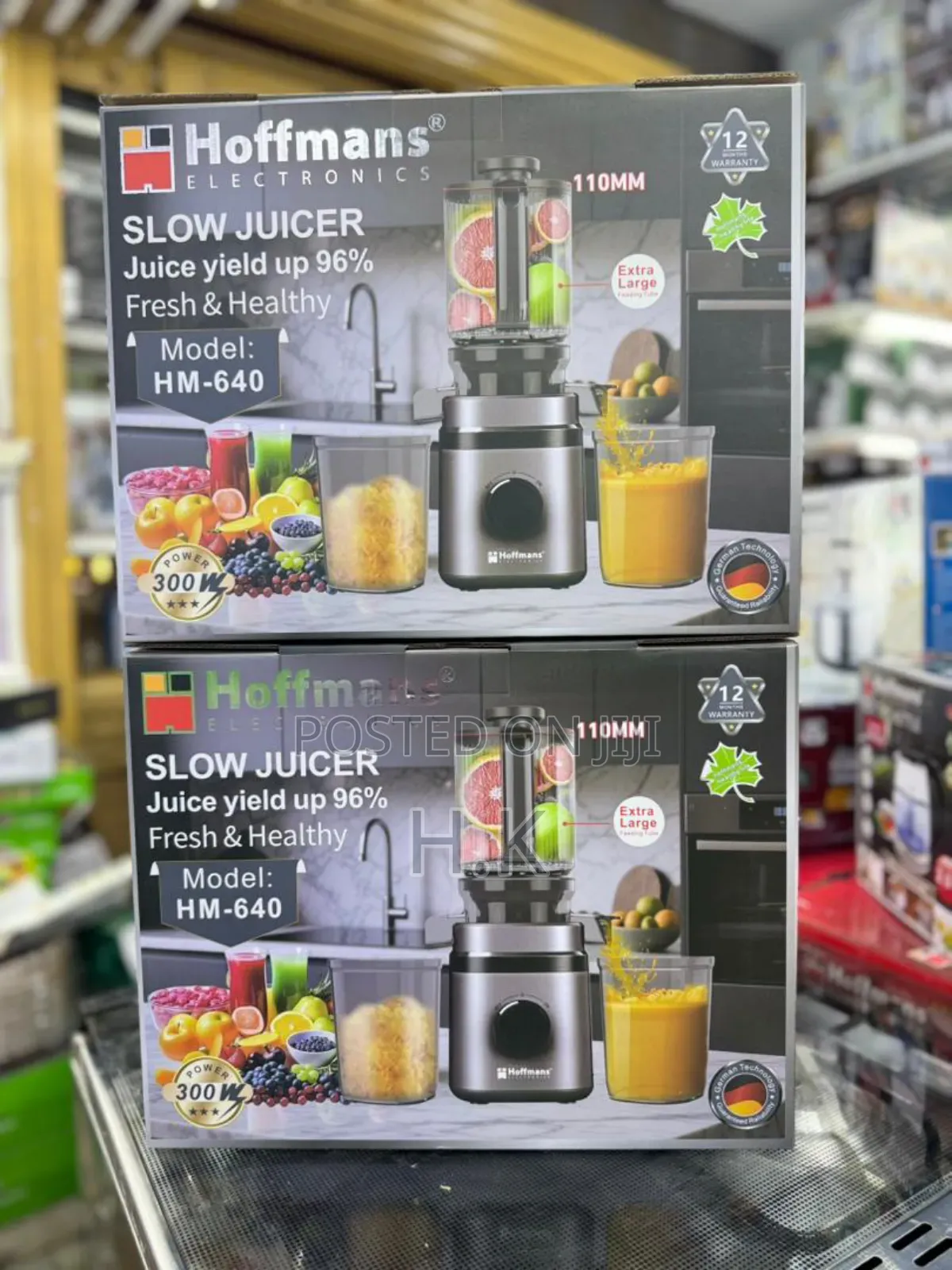 Hoffmans Hm-640 Slow Juicer.