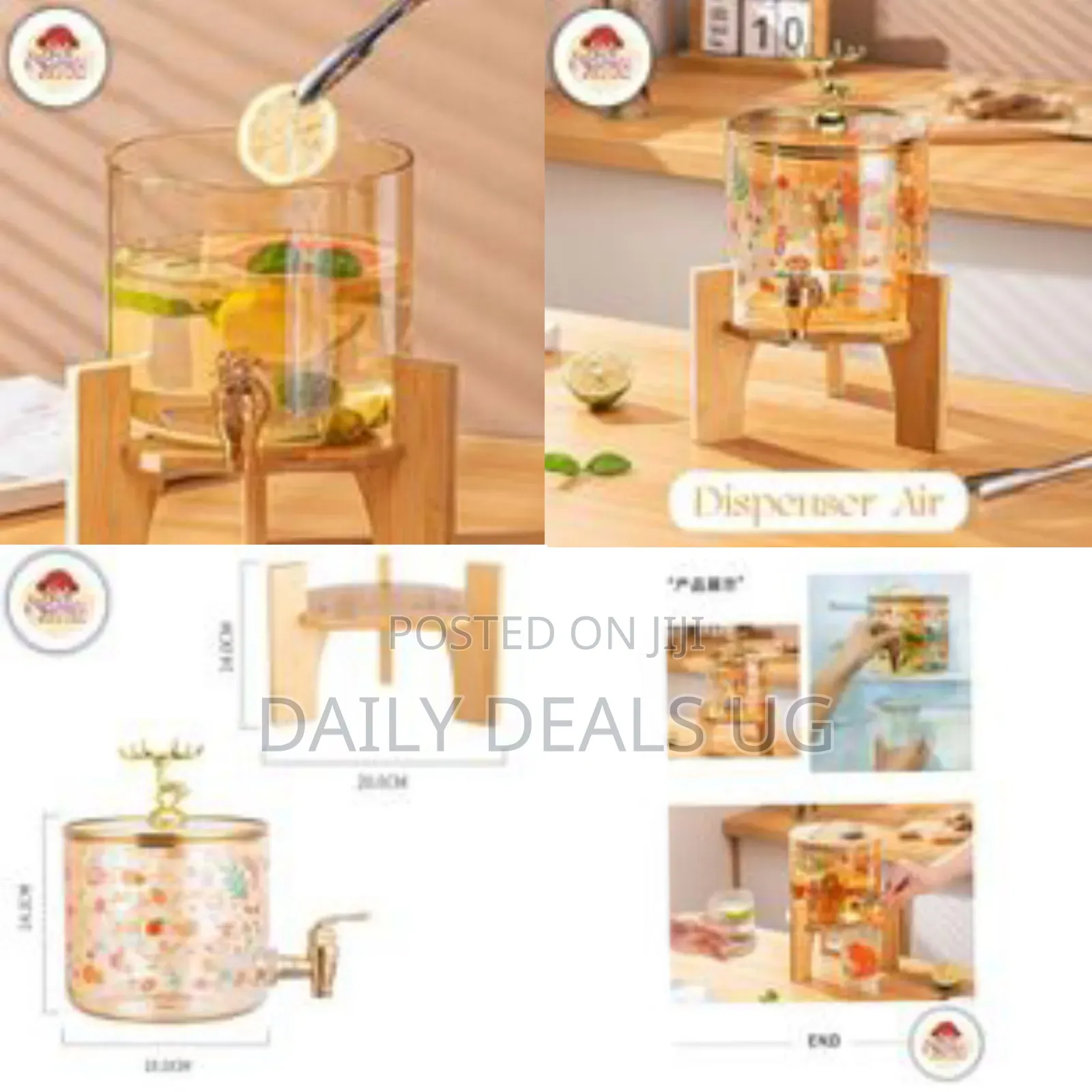 3600ml Refrigerator Cold Water Bottle With Faucet Household Cold Water