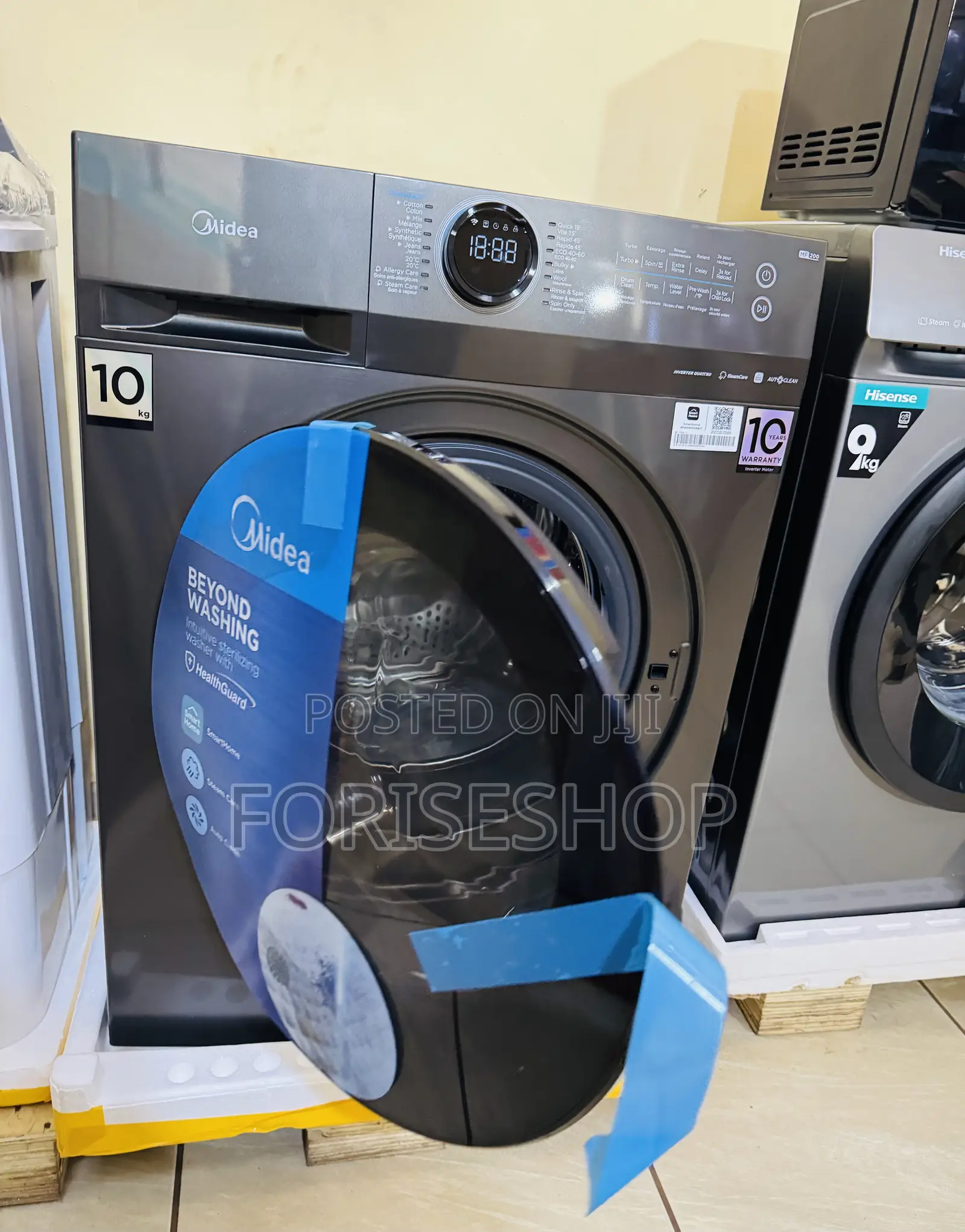 Midea Washing Machine 10kgs
