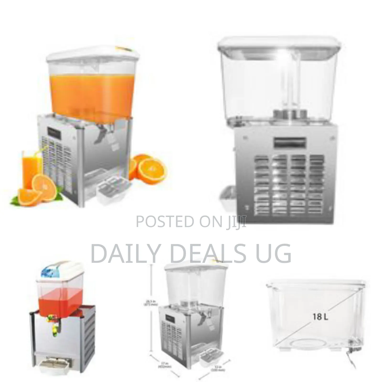 Commercial - 9.5 Gallon Beverage Cold Juice Dispenser Machine for Cold