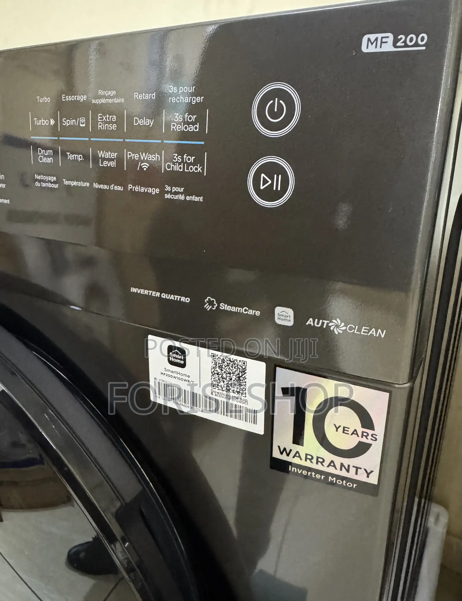 10kgs Midea Washing Machine Automatic 10yr Warranty With Wifi