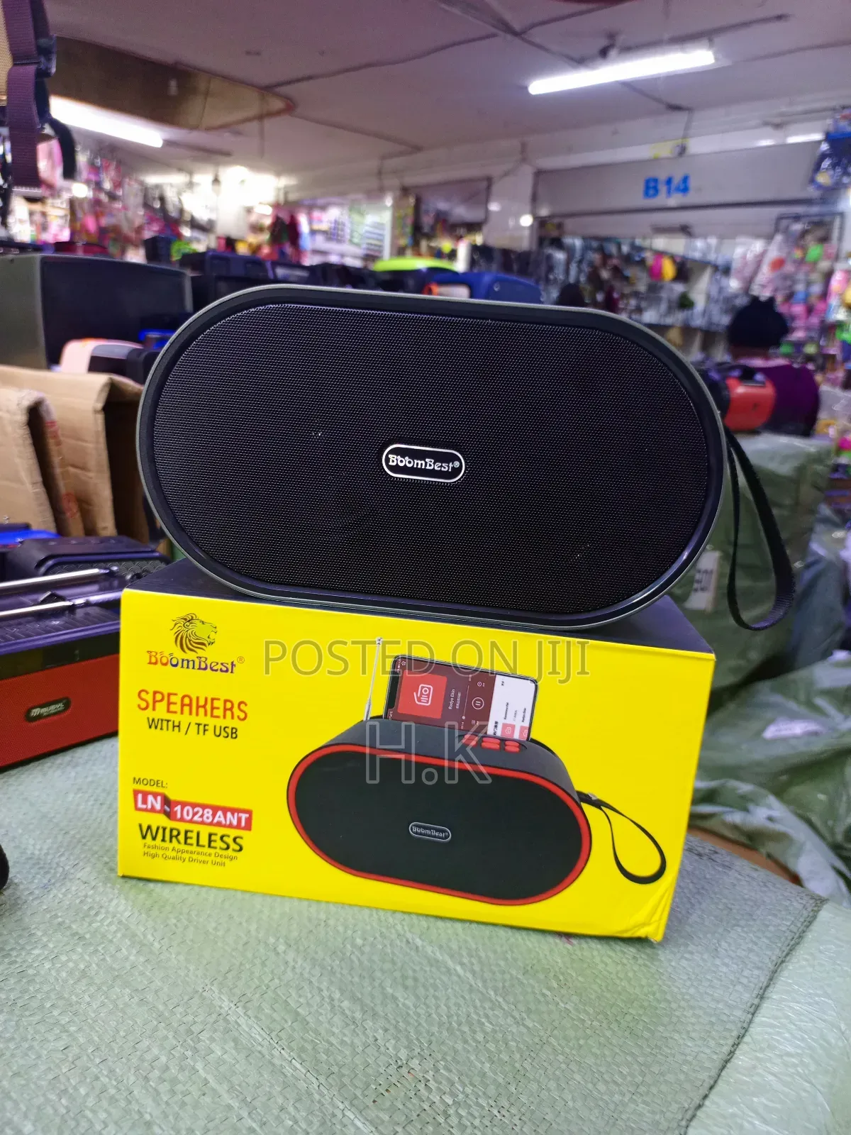 Boombest Ln-1028ant Wireless Bluetooth Speaker Radio