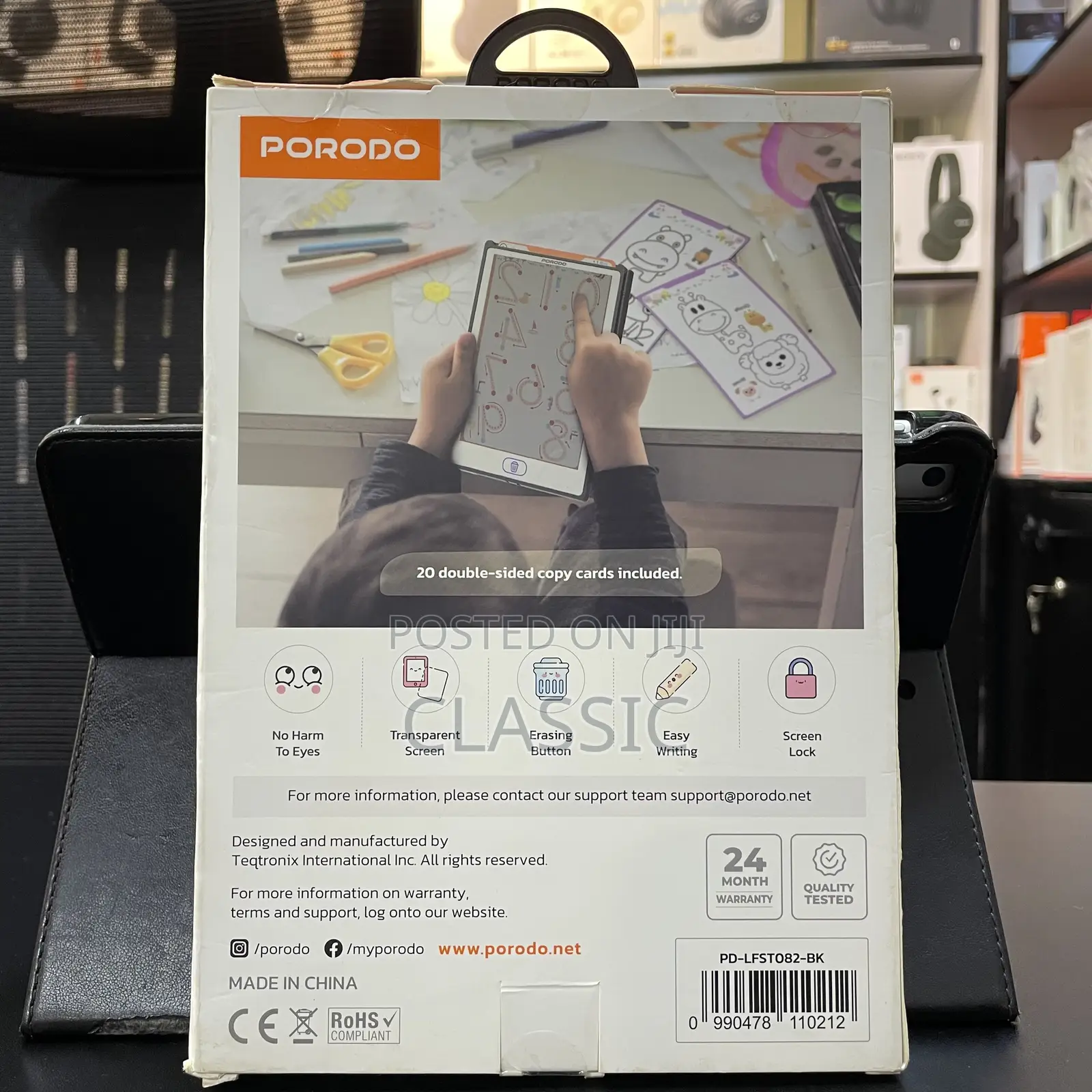Porodo Kids Writing Tablet – 8.5" LCD