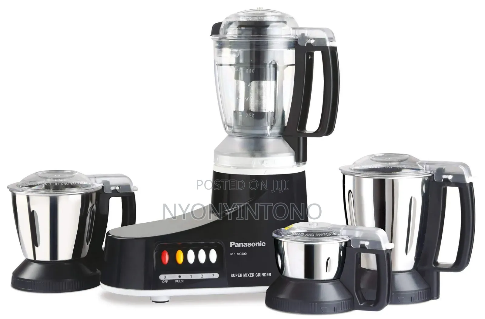 Panasonic Stainless Steel Heavy Duty Blender Mxac400