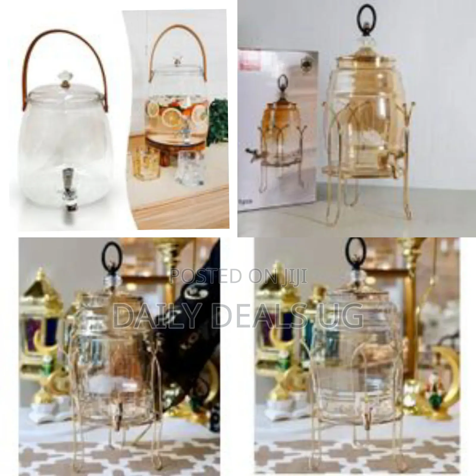 Glass Drink Dispenser High Temperature Resistance of Glass Household