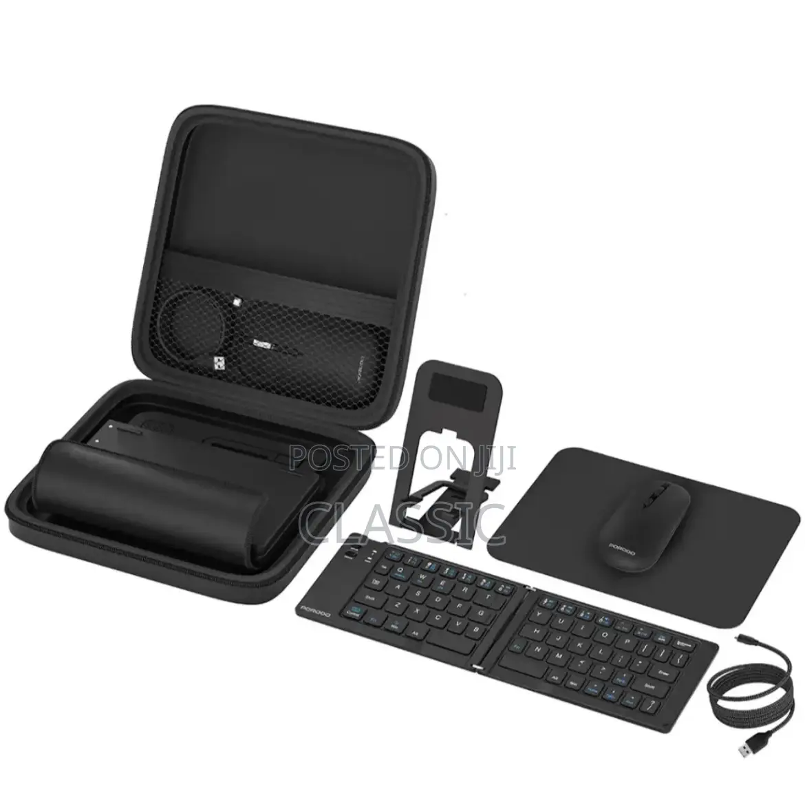 Porodo 6-in-1 Keyboard Mouse Set