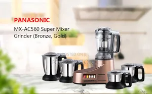 Panasonic 5jars Heavy-Duty Stainless Steel Blender / Mixer