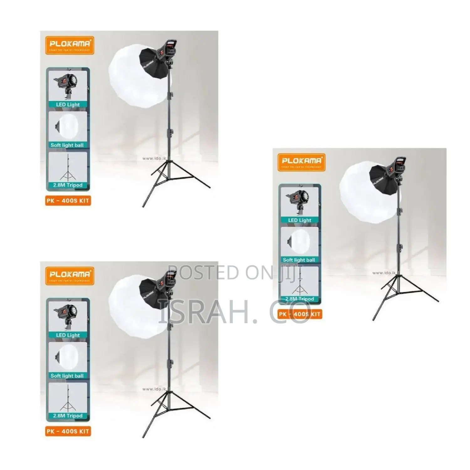 Plokama Pk-400s Video Light Kit for Photography