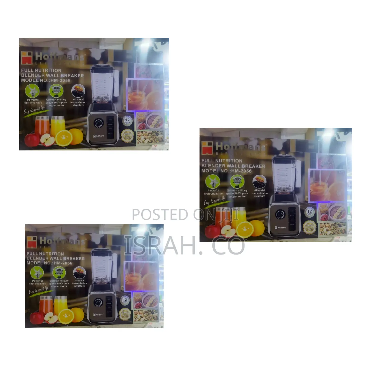 Hoffman 2.0l Full Nutrition Blender Wall Breaker.