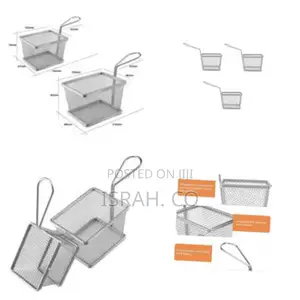 Stainless Steel Fryer Serving Food Presentation Basket