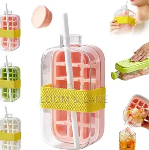 2in1 Water Bottle and Ice Cube Tray