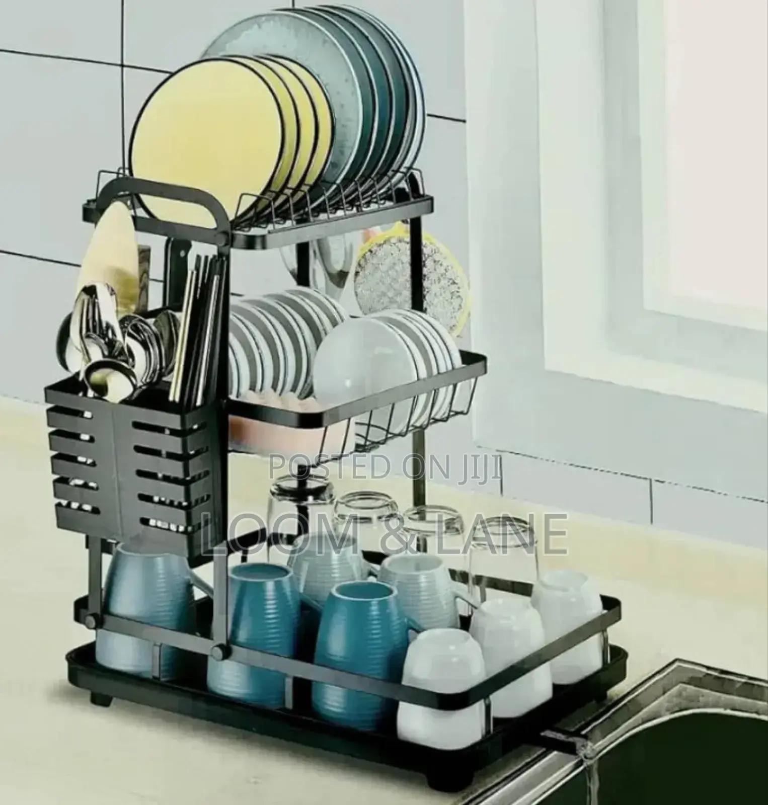 Dish Drying Rack Over the Sink, Multi-Tier
