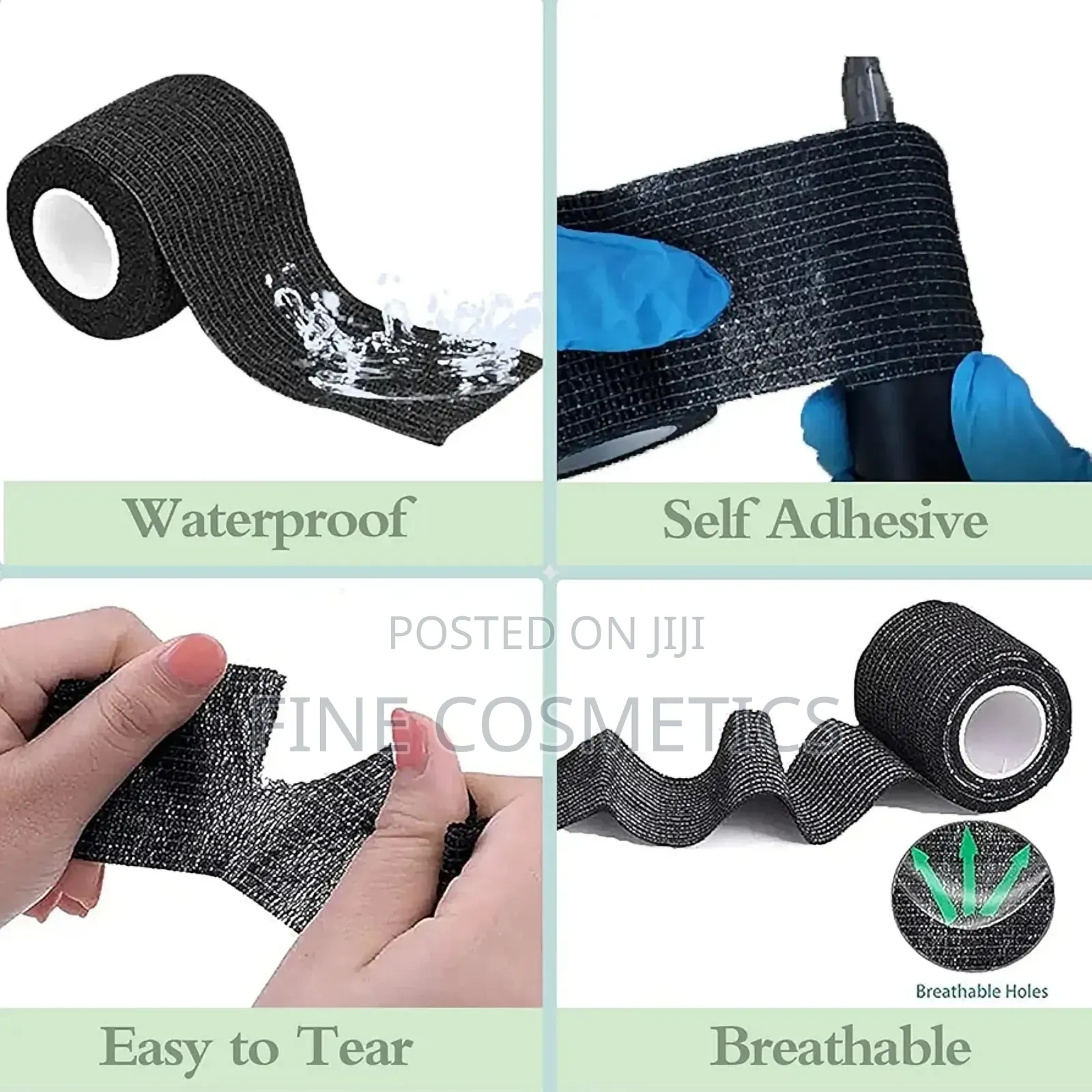 3pieces Tattoo Grip Bandage | Cover Wraps Tape Waterproof Wound+Sports