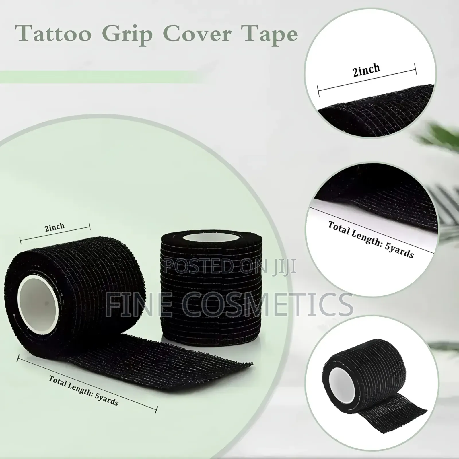 3pieces Tattoo Grip Bandage | Cover Wraps Tape Waterproof Wound+Sports