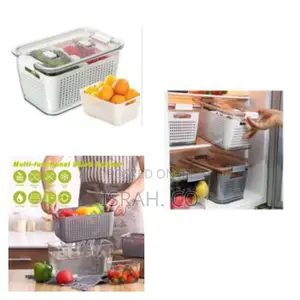 2.72l Refrigerator Organizer Bin Storage Container for Fruits