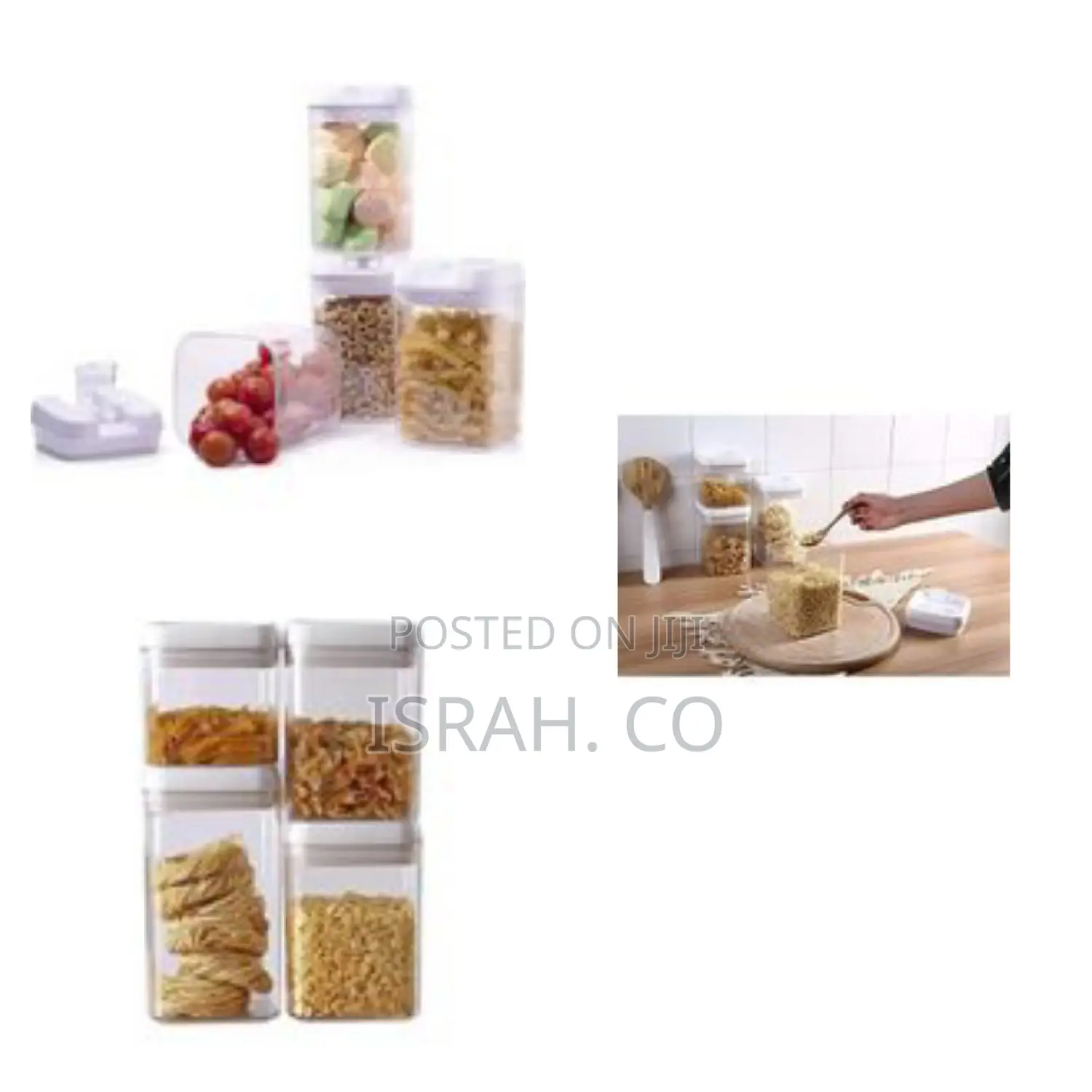 4 PCS Air Tight Food Storage