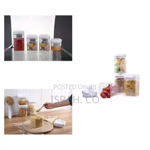 4 PCS Air Tight Food Storage