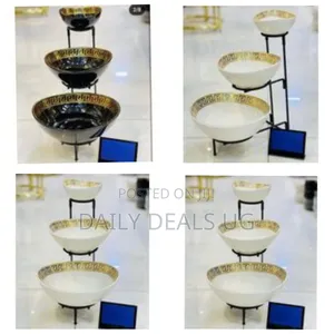 3 Tier Serving Bowl Set Three Tiered Serving Bowls Kitchen Food