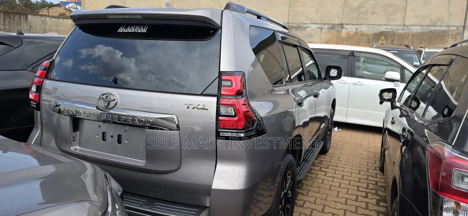 Toyota Land Cruiser Prado 2020 Gray