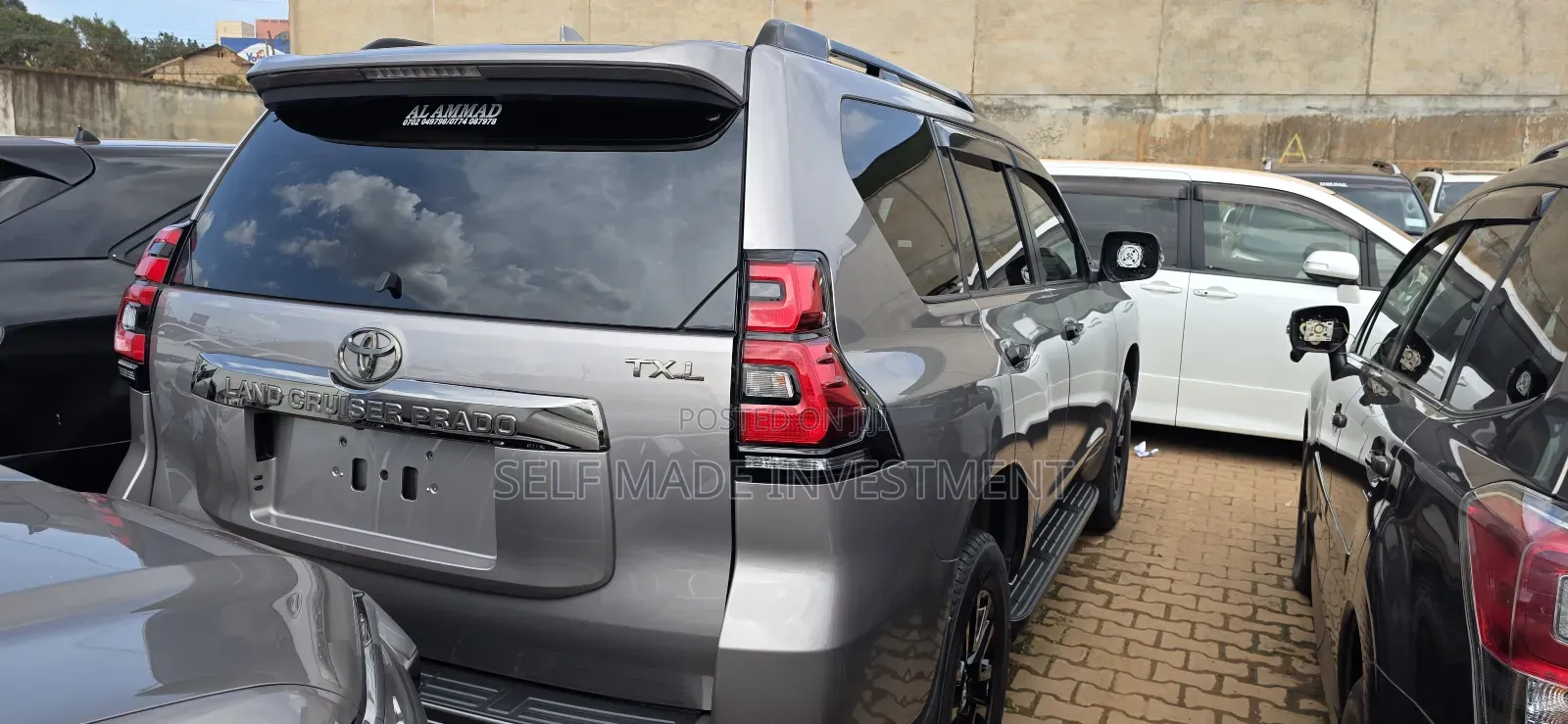 Toyota Land Cruiser Prado 2020 Gray